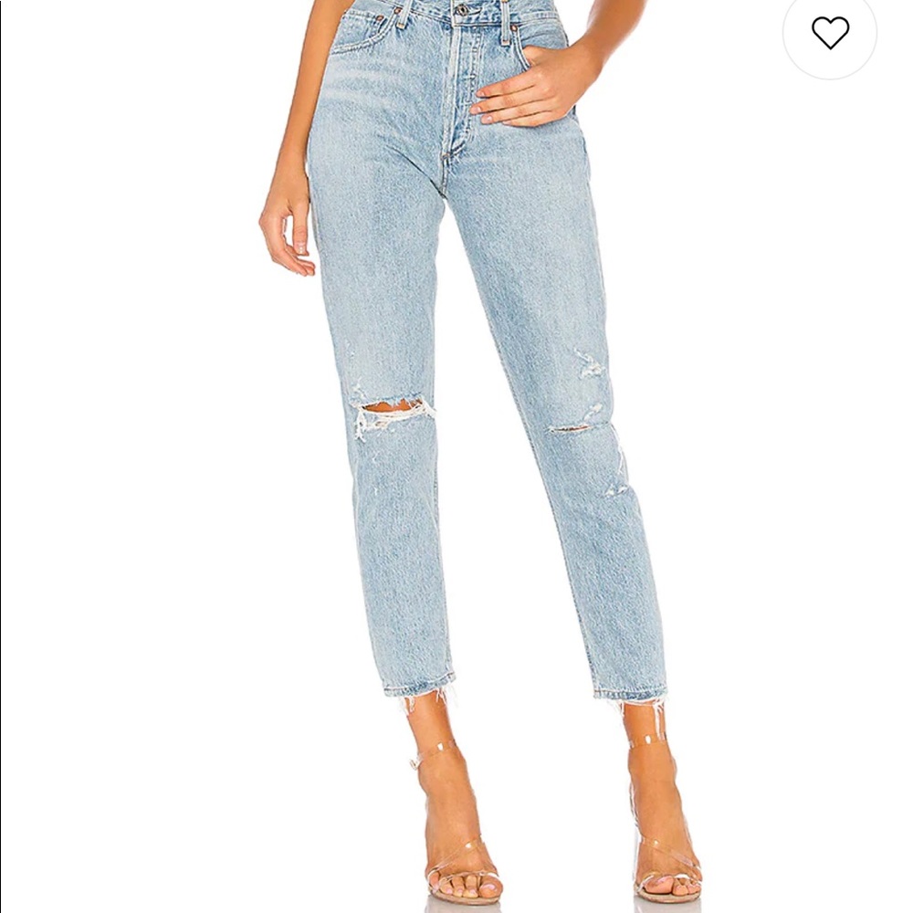 AGOLDE Jeans Jaime High Rise Classic